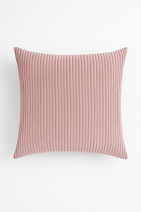 housse de coussin en velours côtelé rayé plusieurs tailles disponibles
