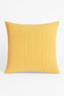 housse de coussin en velours côtelé rayé plusieurs tailles disponibles