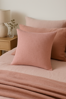 housse de coussin en velours côtelé uni 40 à 70 cm