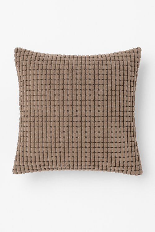 housse de coussin en velours côtelé unie 40 50 60 65 70 cm