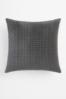 housse de coussin en velours côtelé unie 40 à 70 cm