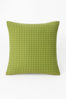 housse de coussin en velours côtelé unie 40 à 70 cm