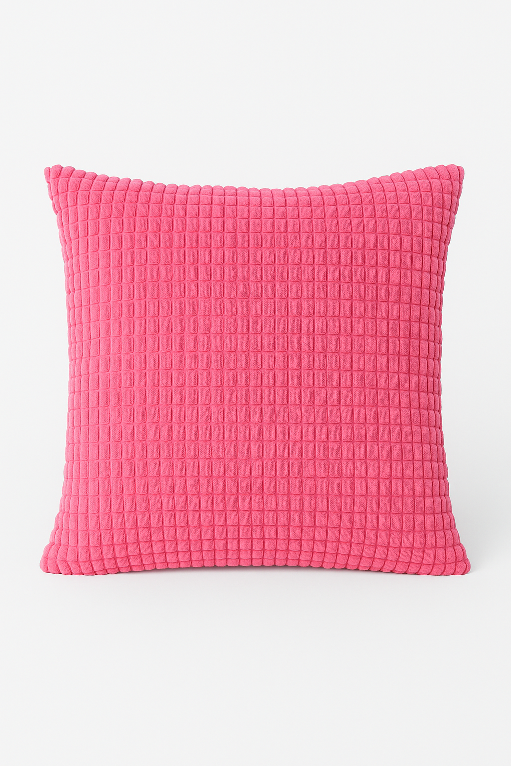 housse de coussin en velours côtelé unie 40 à 70 cm