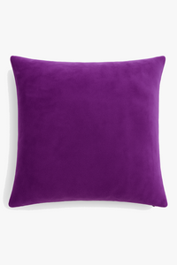housse de coussin en velours doux personnalisable en 25 couleurs