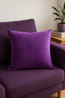 housse de coussin en velours doux personnalisable en 25 couleurs