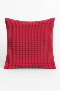 housse de coussin en velours grain de maïs grande taille décorative