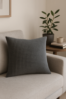 housse de coussin en velours grain de maïs grande taille décorative