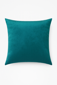 housse de coussin en velours hollandais couleur unie sur mesure