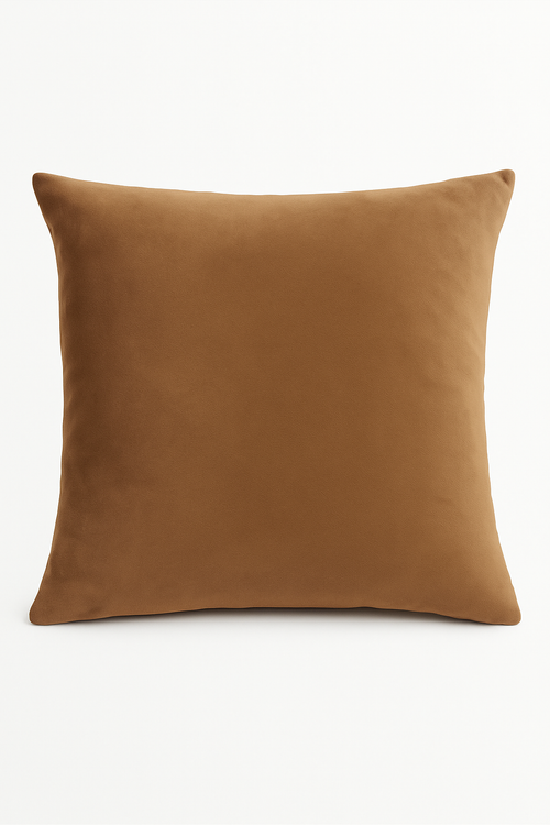housse de coussin en velours personnalisable 25 couleurs différentes