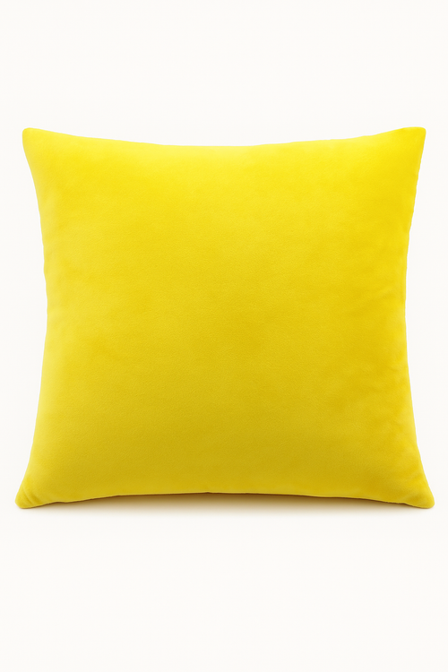 housse de coussin en velours polyester ultra doux 25 couleurs disponibles