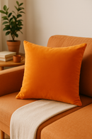 housse de coussin en velours polyester ultra doux personnalisable