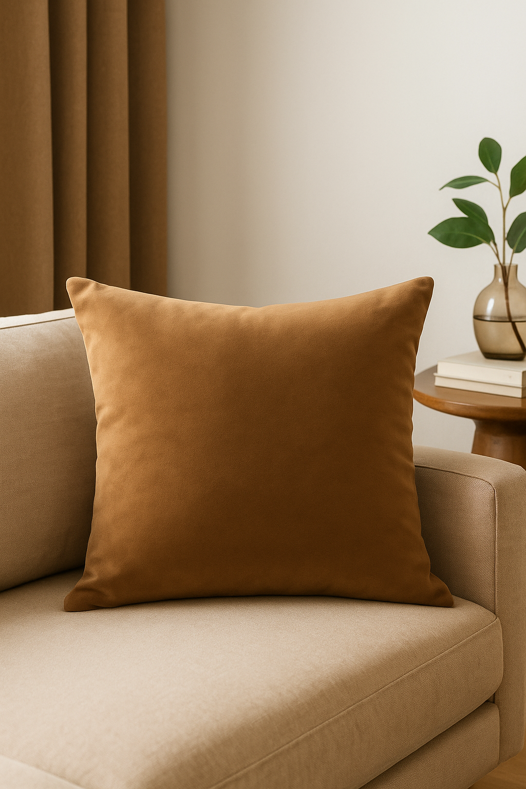 housse de coussin en velours polyester ultra doux sur mesure - vue 3 sur 2