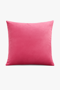 housse de coussin en velours sur mesure couleur unie décorative