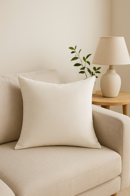 housse de coussin en velours ultra doux personnalisable en 25 couleurs