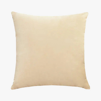 housse de coussin en velours unie sur mesure 40 à 60 cm