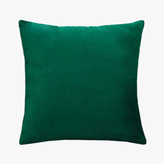 housse de coussin en velours unie sur mesure 40 à 60 cm