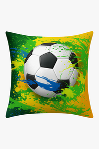 housse de coussin football pour décoration intérieure moderne