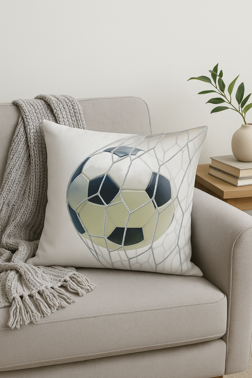 housse de coussin football pour passionnés de sport