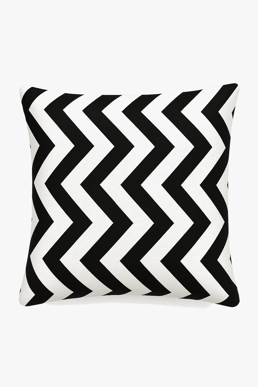housse de coussin géométrique noir et blanc moderne