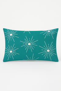housse de coussin géométrique motif mandala 30 x 50 cm élégante