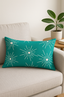housse de coussin géométrique motif mandala 30 x 50 cm élégante
