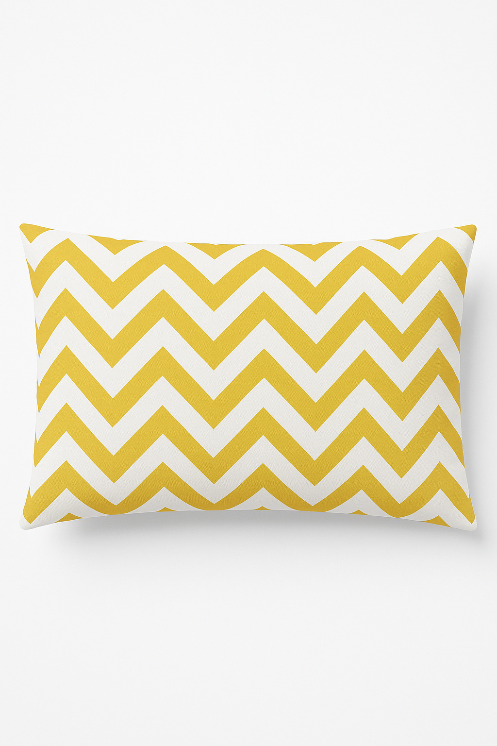 housse de coussin géométrique noir et jaune 30 x 50 cm