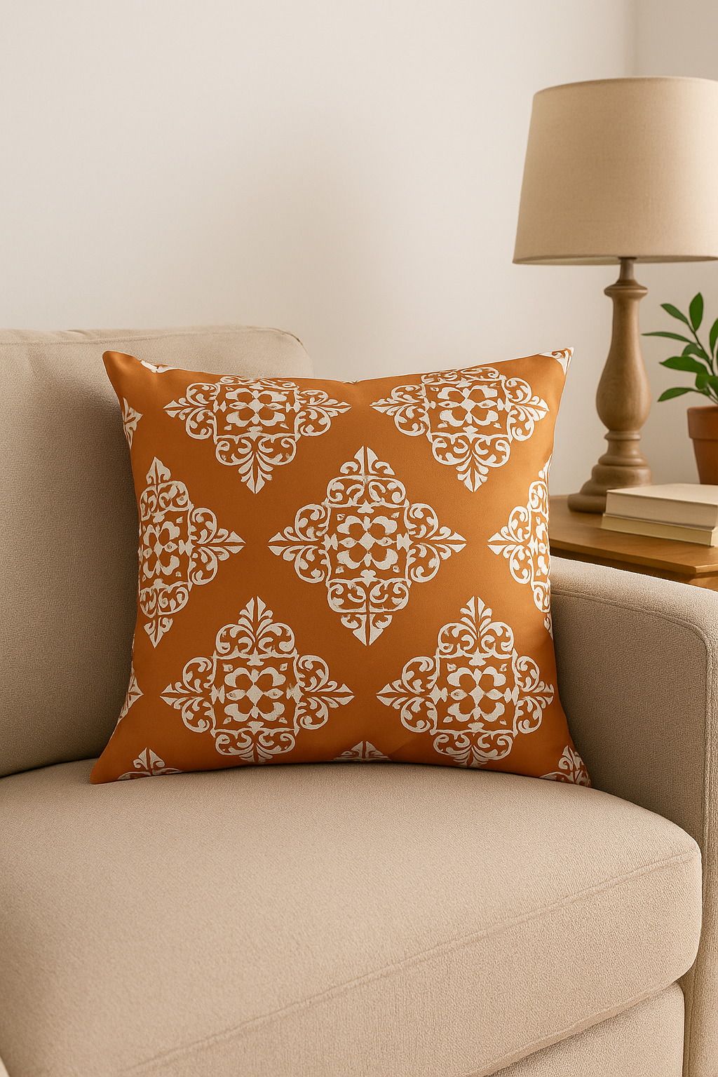 housse de coussin imperméable à imprimé coloré pour extérieur 50 x 70 cm - vue 3 sur 2