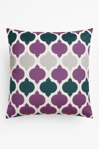 housse de coussin imperméable colorée pour extérieur 50 x 70 cm