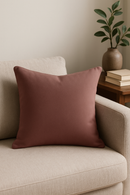 housse de coussin imperméable en sergé sur mesure pour intérieur extérieur