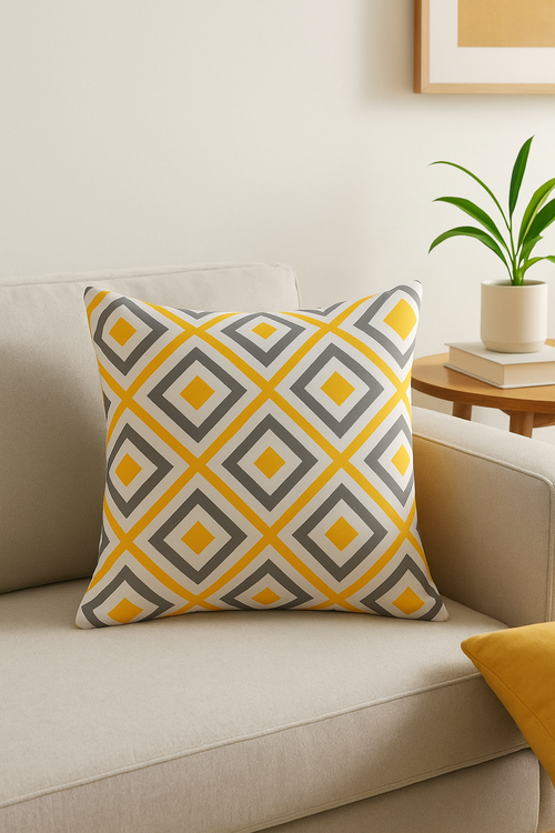 housse de coussin imperméable imprimée pour extérieur 40 à 60 cm - vue 2 sur 2