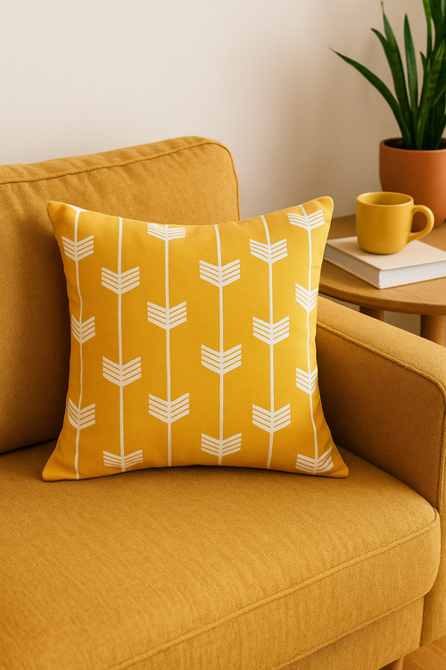 housse de coussin imperméable imprimée pour extérieur jardin terrasse