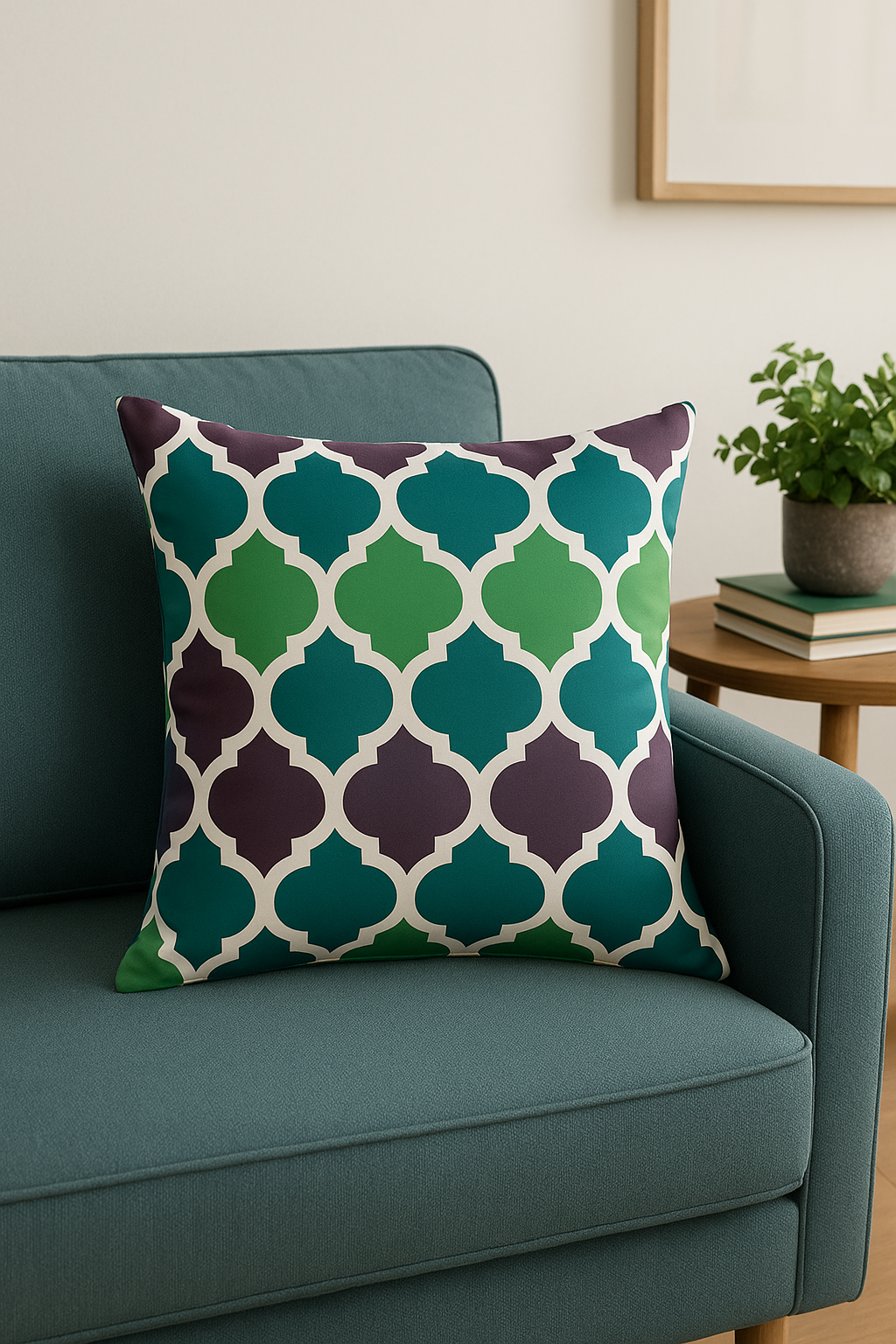 housse de coussin imperméable pour chaise de jardin résistante aux éclaboussures - vue 3 sur 2