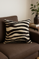 housse de coussin léopard en peluche courte 45x45 60x60 cm