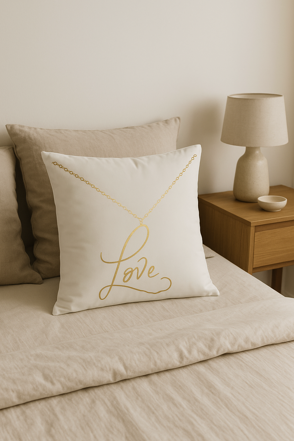 housse de coussin moderne à motif géométrique végétal pour canapé - vue 3 sur 2