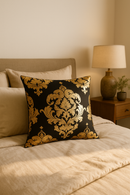 housse de coussin moderne avec motif géométrique végétal