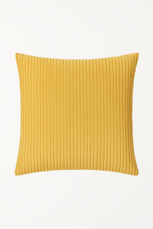 housse de coussin personnalisée en velours côtelé rayé 65x65 ou 70x70 cm
