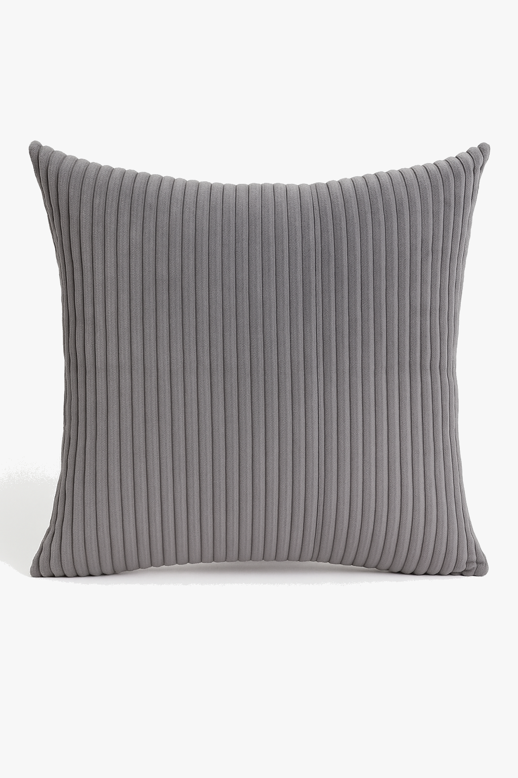 housse de coussin rayée velours côtelé personnalisée grande taille 65x65 70x70