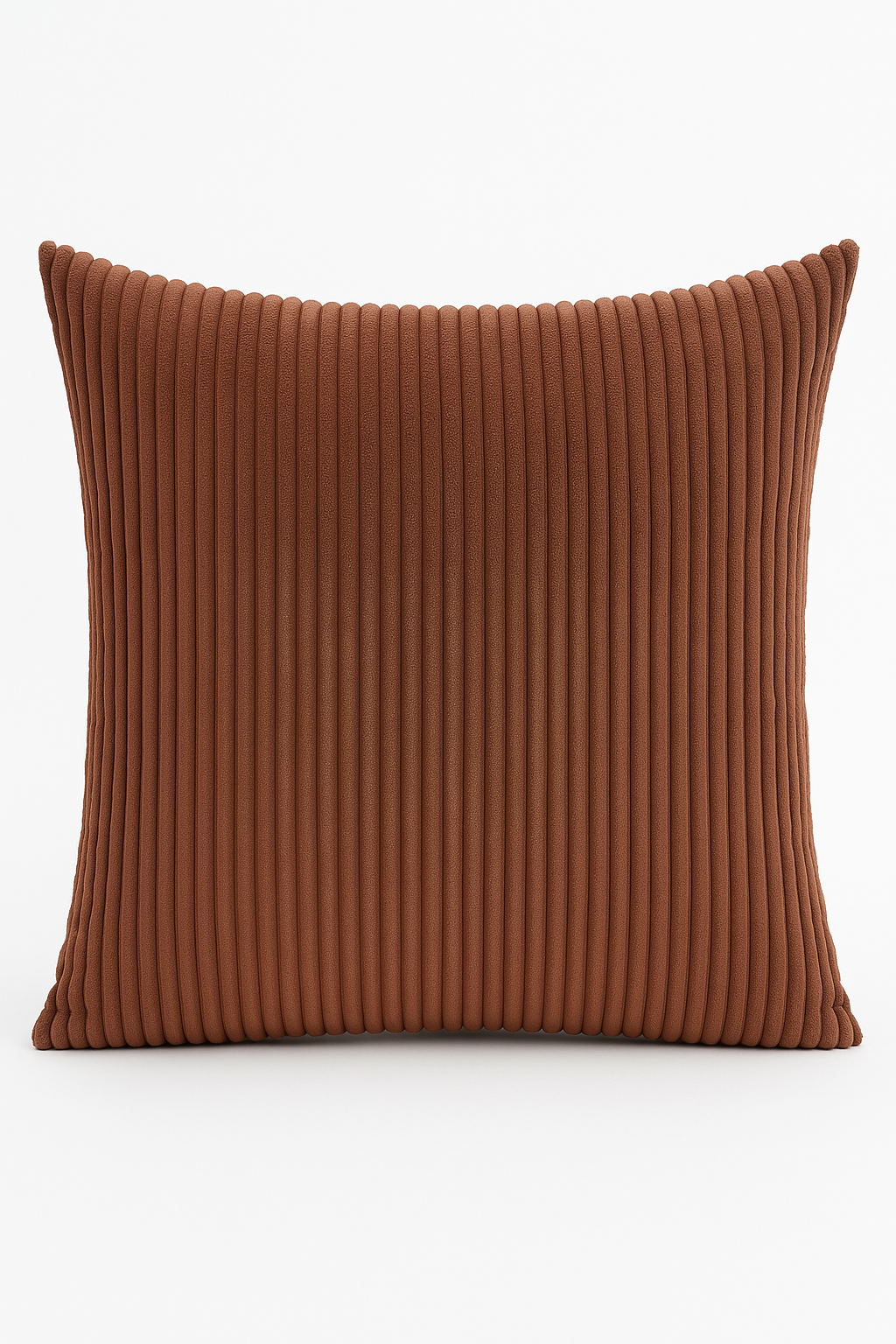 housse de coussin rayée en velours côtelé personnalisée grande taille