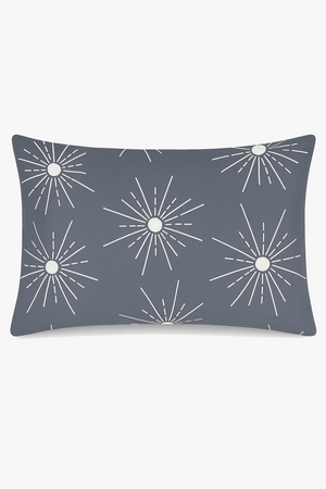 Rectangular polyester cushion cover with mandala pattern 30 x 50 cm