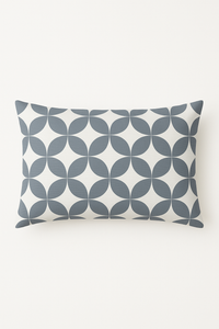 housse de coussin rectangulaire à motif géométrique coloré 30 x 50 cm