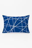 housse de coussin rectangulaire bleu motif animaux marins 30x50 cm