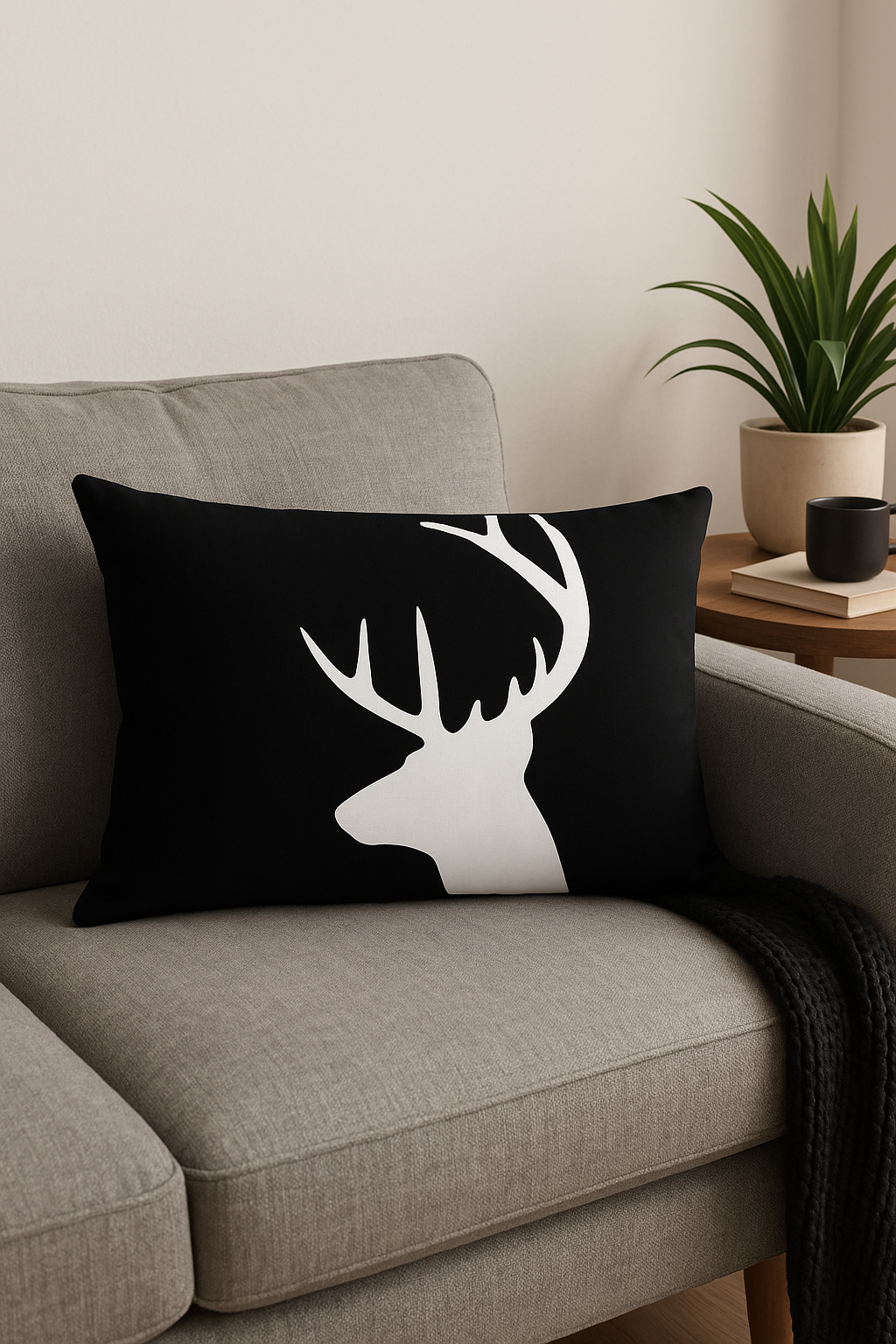 housse de coussin rectangulaire géométrique colorée 30 x 50 cm - vue 3 sur 2