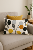 housse de coussin rectangulaire géométrique colorée 30 x 50 cm
