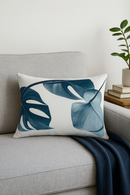 housse de coussin rectangulaire imprimée fleurs tropicales 30 x 50 cm