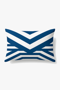 housse de coussin rectangulaire motif animaux marins bleus 30 x 50 cm