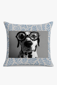 housse de coussin rectangulaire motif géométrique noir et blanc 30 x 50 cm