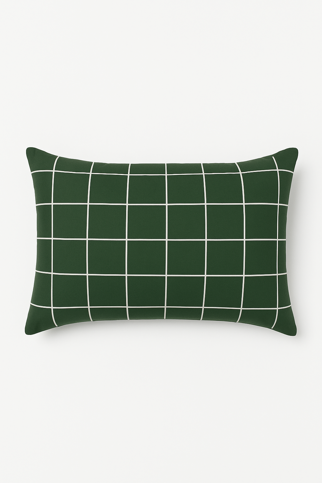 housse de coussin rectangulaire motif géométrique arc-en-ciel et végétal