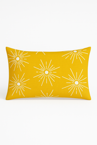 housse de coussin rectangulaire motif mandala géométrique 30x50 cm