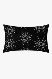housse de coussin rectangulaire polyester motif mandala élégant 30x50 cm