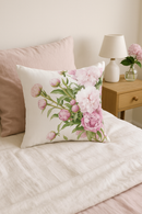 housse de coussin rose style nordique pour décoration intérieure